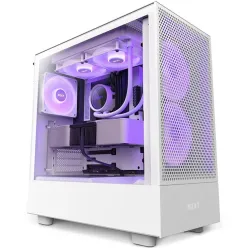 HÁZ NZXT Midi - H5 Flow RGB - Matt fehér - CC-H51FW-R1