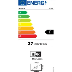 Hisense 32" 32A4K HD Smart LED TV