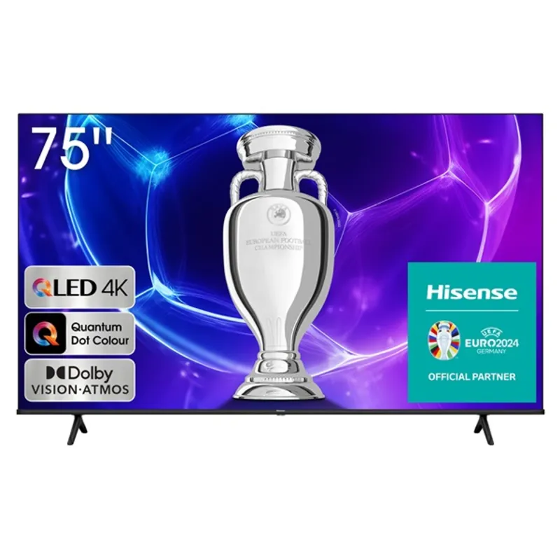 Hisense 75" 75E7KQ 4K UHD Smart QLED TV Hisense 75" 75E7KQ 4K UHD Smart QLED TV