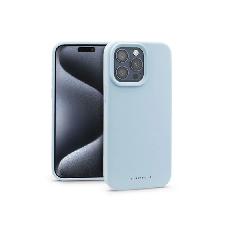 Roar KC0871 Apple iPhone 15 Pro Cloud Skin kék szilikon hátlap Roar KC0871 Apple iPhone 15 Pro Cloud Skin kék szilikon hátlap