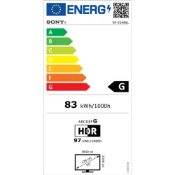 Sony 55" XR55A80LAEP 4K UHD Smart OLED TV