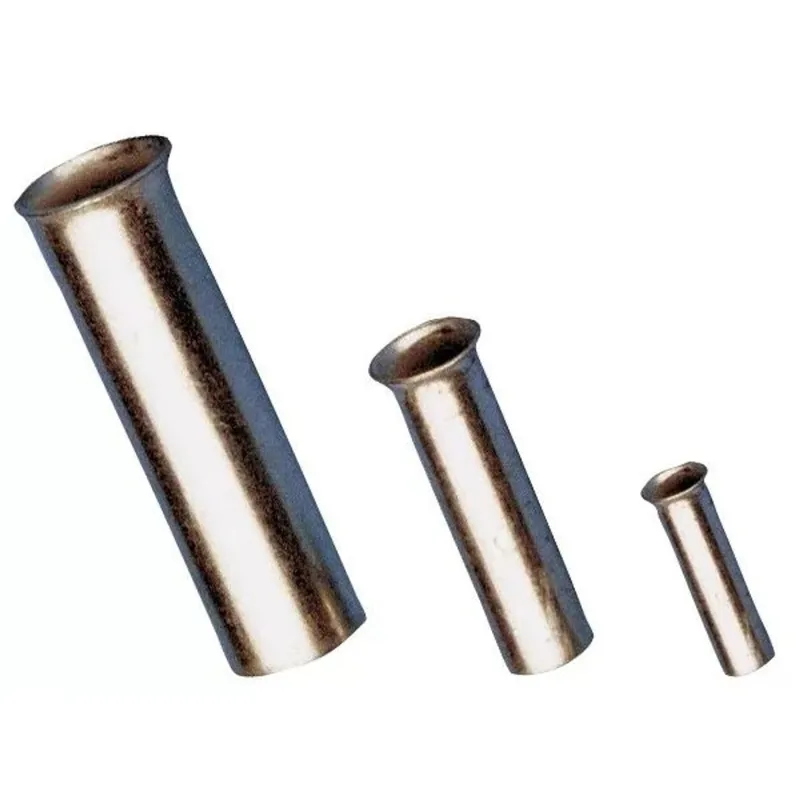 Tracon E03N szigeteletlen 1mm2 (hossz: 10mm) érvéghüvely 100db/csomag Tracon E03N szigeteletlen 1mm2 (hossz: 10mm) érvéghüvely 100db/csomag