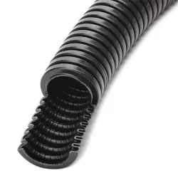 Budvill IR32-750/50 lépésálló gégecső 32mm-átmérő PVC fekete 50m