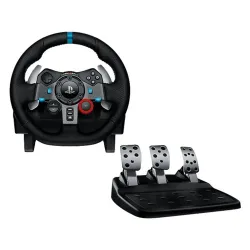 LOGITECH G29 Driving Force Racing Wheel for PlayStation5 and PlayStation4 - WHITE - USB