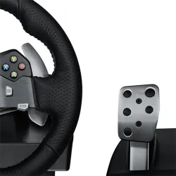 Logitech G920 Driving Force Racing Wheel USB-A kormány játékvezérlő + headset fekete (ASTRO A10)
