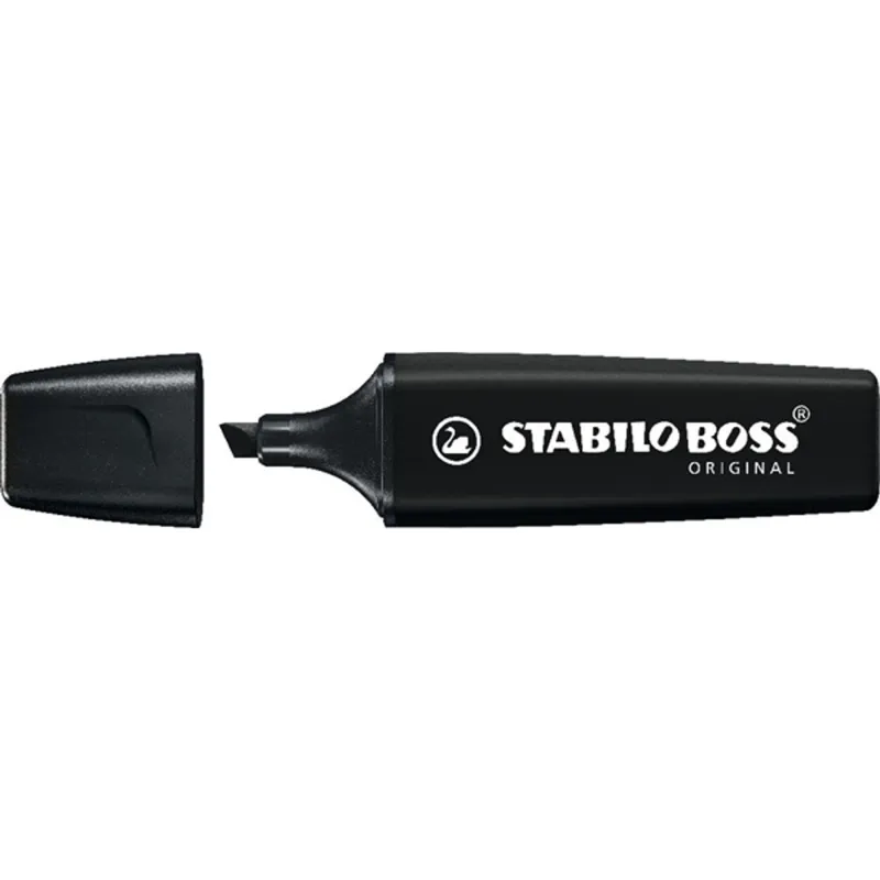 Stabilo BOSS ORIGINAL fekete marker Stabilo BOSS ORIGINAL fekete marker