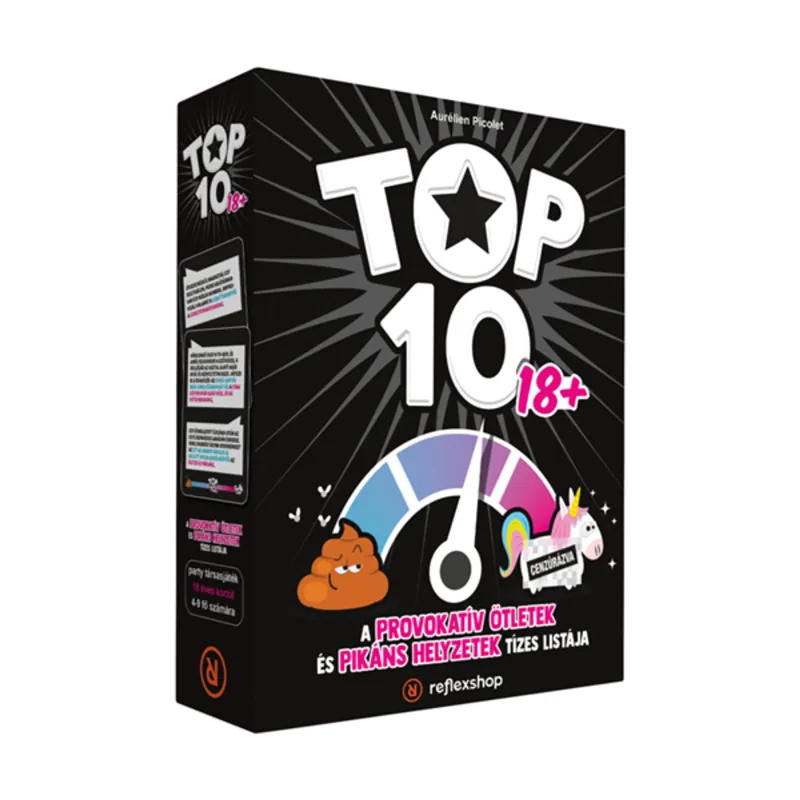 TOP10 (18+) társasjáték TOP10 (18+) társasjáték