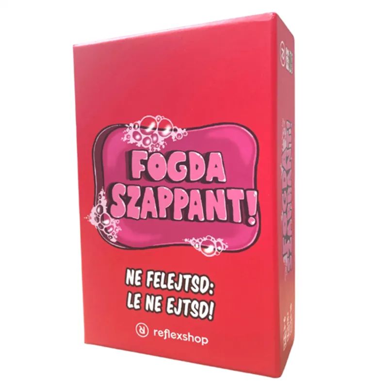 Fogda szappant! társasjáték Fogda szappant! társasjáték