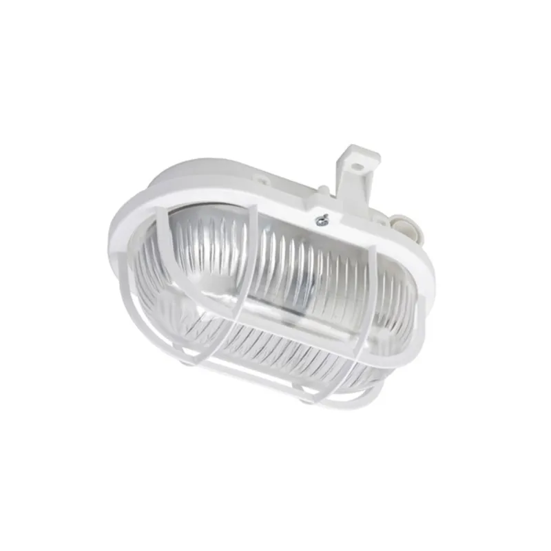 Lena 321184 max 60W IP44 230V E27 műanyagrácsos fehér ovális hajólámpa Lena 321184 max 60W IP44 230V E27 műanyagrácsos fehér ovális hajólámpa