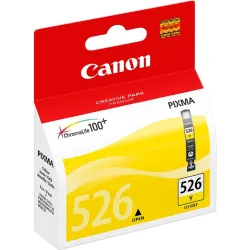 Canon CLI-526Y - 9 ml - yellow - original - ink tank - for PIXMA iP4950, iX6550, MG5250, MG5350, MG6150, MG6250, MG8150, MG8250, MX715, MX885, MX895