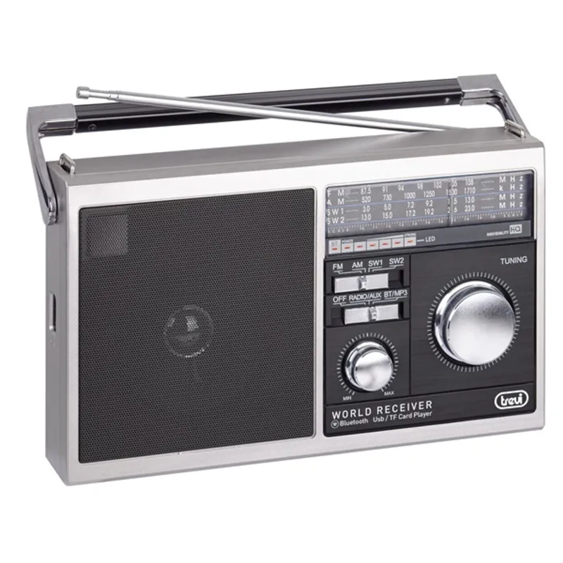 Trevi MB 749 W Multiband BT/USB metál szürke rádió Trevi MB 749 W Multiband BT/USB metál szürke rádió