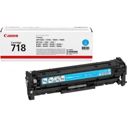 CANON 718 toner cartridge cyan standard capacity 2.900 pages 1-pack