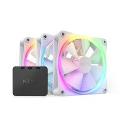 FAN NZXT F120 RGB 3IN1 - 120mm - fehér - RF-R12TF-W1