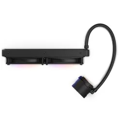 CPU hűtő NZXT Kraken 280 RGB vízhűtés fekete