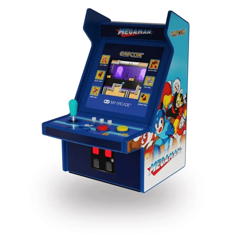 MY ARCADE Játékkonzol Mega Man Micro Player Pro Retro Arcade 6.75" Hordozható, DGUNL-4189 MY ARCADE Játékkonzol Mega Man Micro Player Pro Retro Arcade 6.75" Hordozható, DGUNL-4189