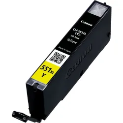Canon CLI-551XL Y patron Sárga