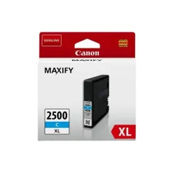 Canon PGI-2500XL C - 19.3 ml - High Yield - cyan - original - ink tank - for MAXIFY iB4050, iB4150, MB5050, MB5150, MB5155, MB5350, MB5450, MB5455