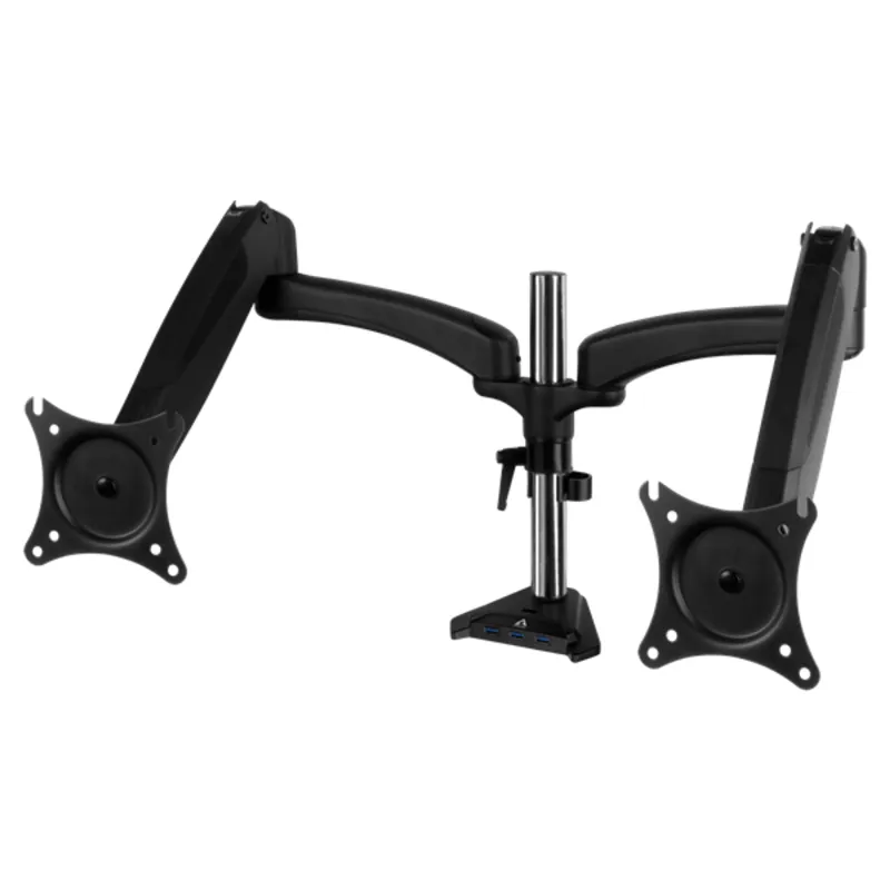 Arctic Z2-3D Gen 3 Desk Mount Gas Spring Dual Monitor Arm Black Arctic Z2-3D Gen 3 Desk Mount Gas Spring Dual Monitor Arm Black