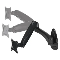 Arctic Cooling W1-3D Gas Spring Monitor Wall Mount 13"-43" monitor TV fali tartó fekete