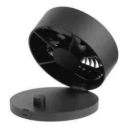 ARCTIC Summair Plus - Foldable Table Fan with Integrated Battery - Black