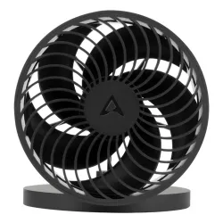 ARCTIC Summair Plus - Foldable Table Fan with Integrated Battery - Black