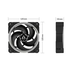 Ventilátor Arctic BioniX P120 A-RGB rendszerhűtő