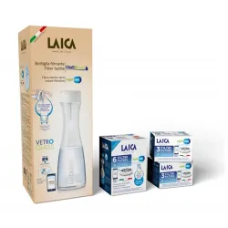 Laica B31AA02 GlasSmart 1 db szűrő disk-kel, 1,1 literes üveg vízszűrő palack