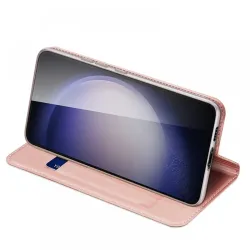 Cellect SamsungGalaxy S23 Ultra oldalra nyíló tok RoseGold (BOOKTYPE-SAM-S23U-RG)