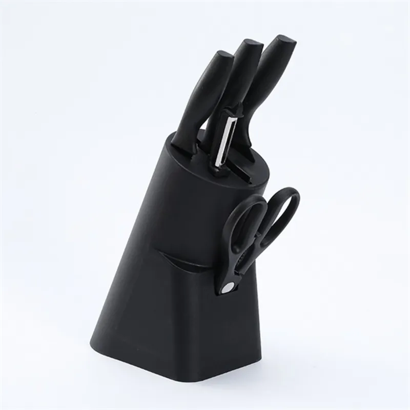 Iris KT-018-BK fekete 6db-os konyhai kés készlet Iris KT-018-BK fekete 6db-os konyhai kés készlet
