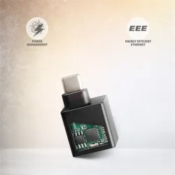 Axagon USB-C 3.2 Gen 1 mini Gigabit Ethernet hálózati adapter (ADE-MINIC)