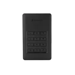 1TB Verbatim 2.5" Store'n'Go kódzáras külső winchester fekete-ezüst (53401)