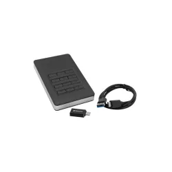 1TB Verbatim 2.5" Store'n'Go kódzáras külső winchester fekete-ezüst (53401)