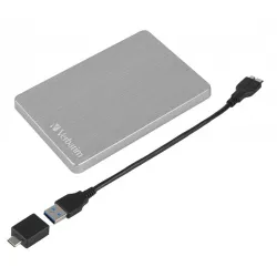 Verbatim Store n Go ALU 2TB USB-A/C 3.2 Gen1 2,5" külső HDD ezüst