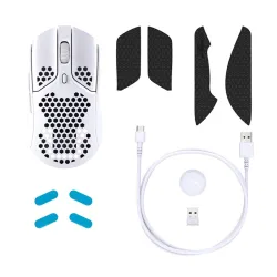 HP HyperX Pulsefire Haste Wireless optikai vezeték nélküli gaming egér fehér