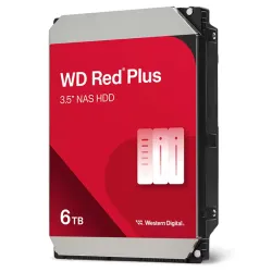 WESTERN DIGITAL 3.5" HDD SATA-III 6TB 5400rpm 256MB Cache, CAVIAR Red Plus