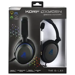 The G-Lab Korp Oxygen Gaming Headset Black