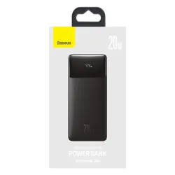 Baseus Bipow Powerbank 30000mAh 20W fekete (PPBD050401)