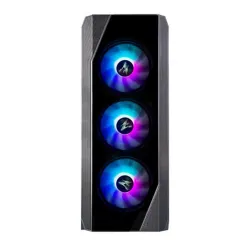 Zalman N5 TF táp nélküli ablakos Mid Tower számítógépház fekete