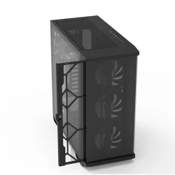Zalman Z10 DUO táp nélküli ablakos ház fekete