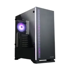 ZALMAN Ház Midi ATX S5 Tápegység nélkül, Fekete