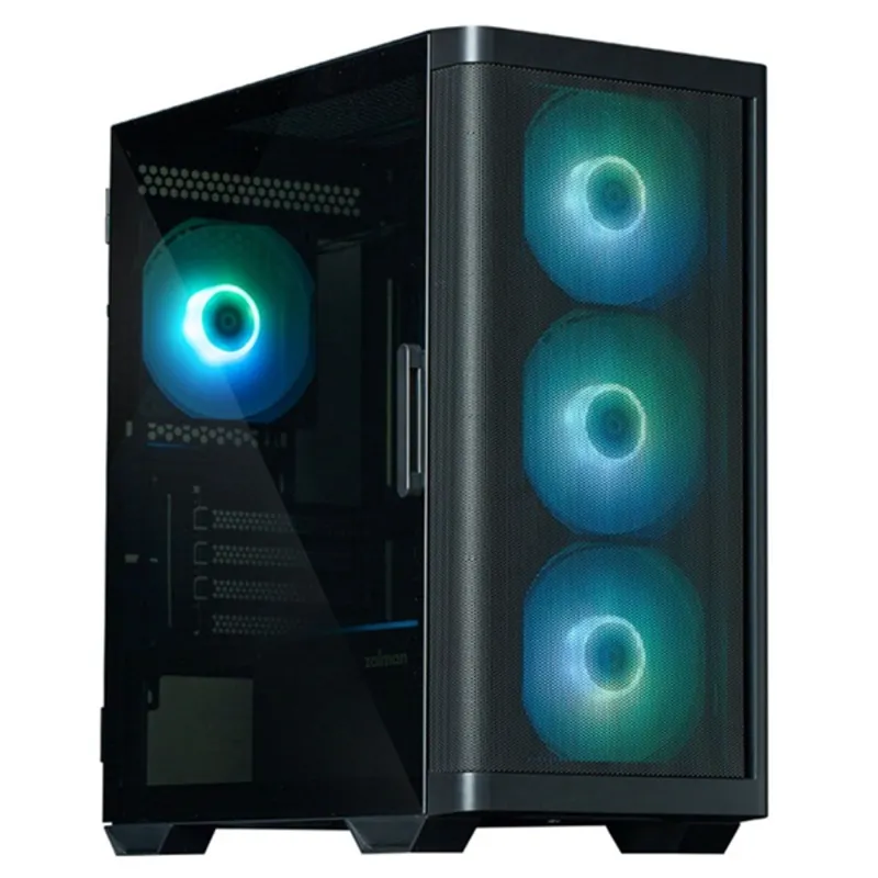 Zalman M4 fekete (táp nélküli) ablakos mATX ház Zalman M4 fekete (táp nélküli) ablakos mATX ház