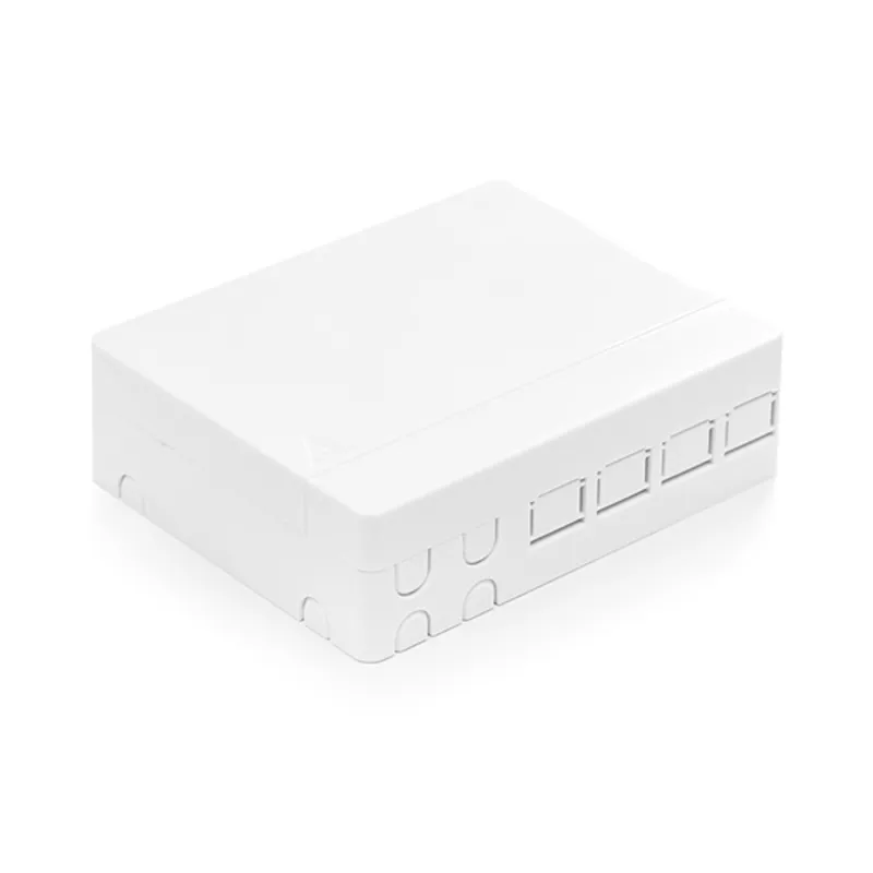 KE-Line FTTH üres optikai falialjzat 4xSC-SC, 4xLC-LC duplex toldó számára KE-Line FTTH üres optikai falialjzat 4xSC-SC, 4xLC-LC duplex toldó számára