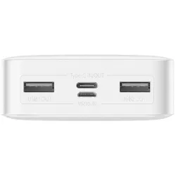 Baseus Bipow 20000mAh fehér power bank
