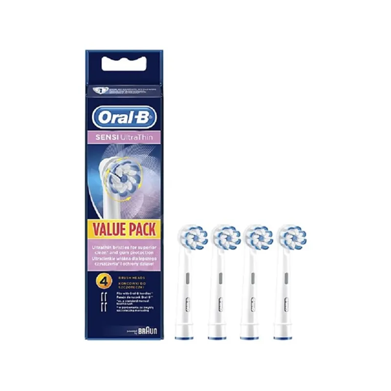 Oral-B EB60 4 db-os Sensi elektromos fogkefe pótfej szett Oral-B EB60 4 db-os Sensi elektromos fogkefe pótfej szett