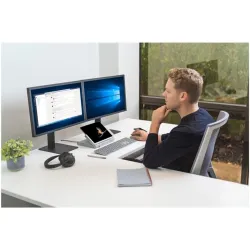 Kensington SureTrack Dual Wireless optikai Bluetooth / vezeték nélküli egér fekete
