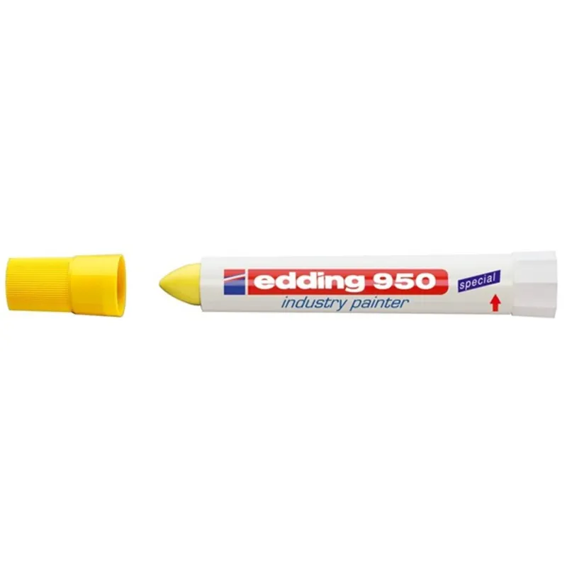Edding 950 sárga permanent ipari jelölőkréta Edding 950 sárga permanent ipari jelölőkréta