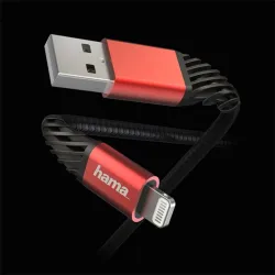 Hama Extreme Charging Cable USB-A - Lightning 1,5m Black