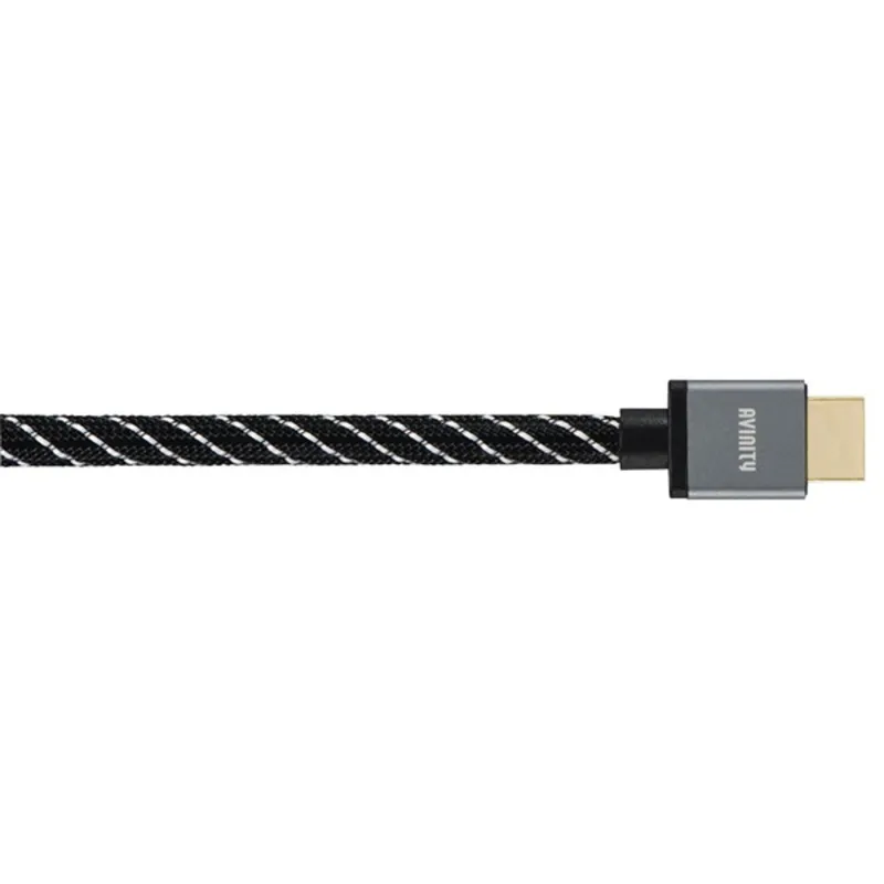 Avinity 127172 (2) 2m High Speed HDMI 8K HDR szövet aranyozott kábel Avinity 127172 (2) 2m High Speed HDMI 8K HDR szövet aranyozott kábel