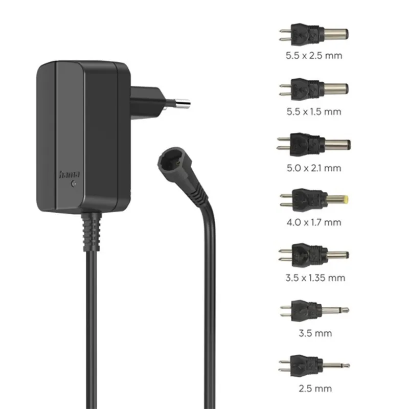 Hama Universal network adapter 300mA / 3,6W Black Hama Universal network adapter 300mA / 3,6W Black