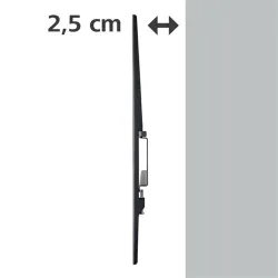 Hama FITV Fix TV Wall Mount 600x400 Black
